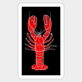 Red Crawfish Magnet